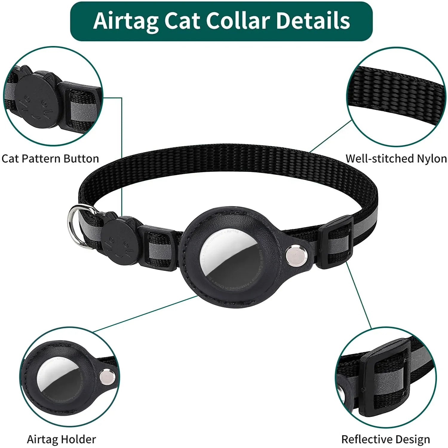 AirTag Safety Collar