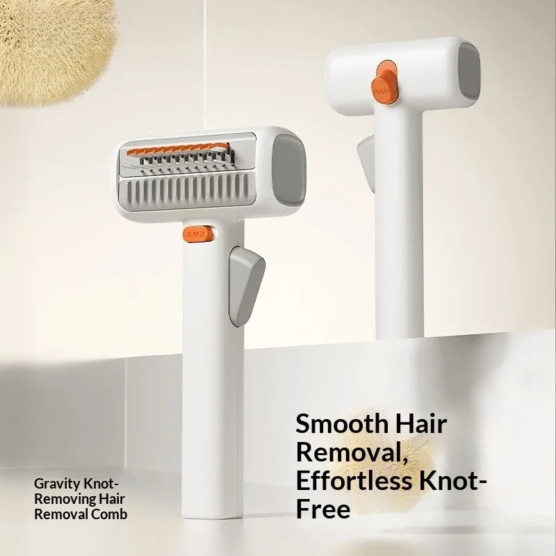 2-in-1 Pro-Groomer & De-Shedding Comb