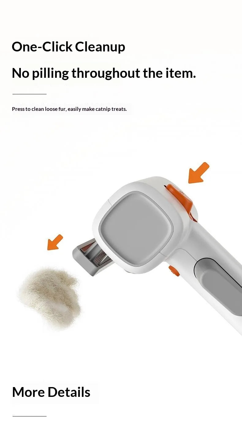 2-in-1 Pro-Groomer & De-Shedding Comb