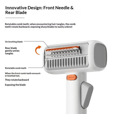 2-in-1 Pro-Groomer & De-Shedding Comb